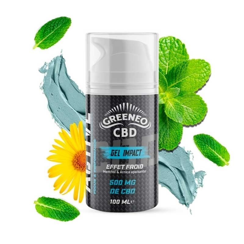 Gel Impact CBD et Arnica, menthol
